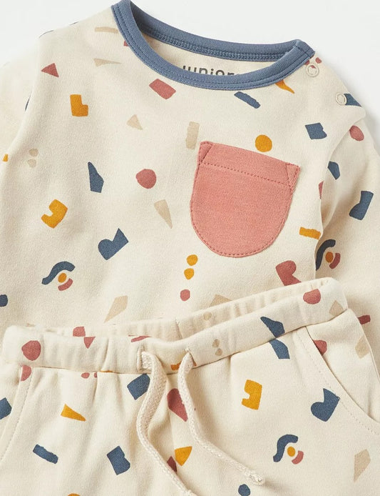 Juniors Printed Shirt & Trouser Set