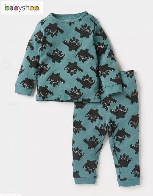 Juniors All Over Dinosaurs Shirt & Trouser Set