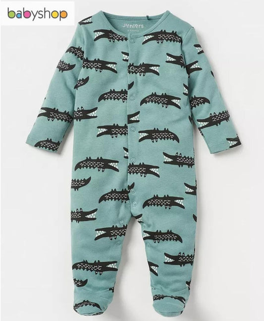Juniors Crocodiles Sleepsuit