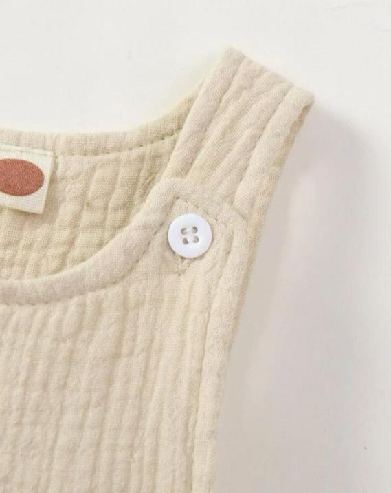 SHEIN Cream Romper