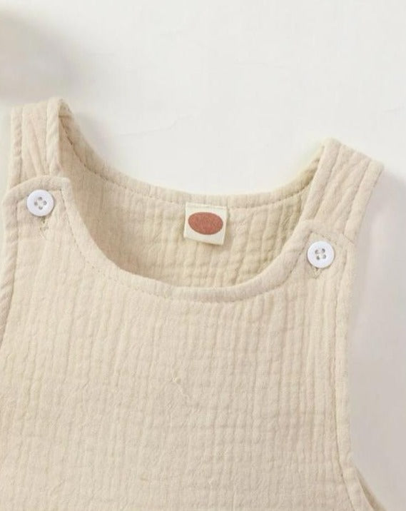 SHEIN Cream Romper
