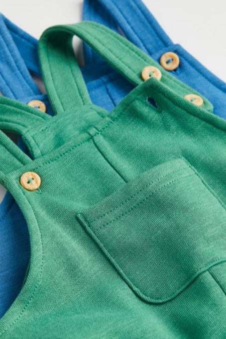 H&M Pack of 2 Sleeveless Dungarees