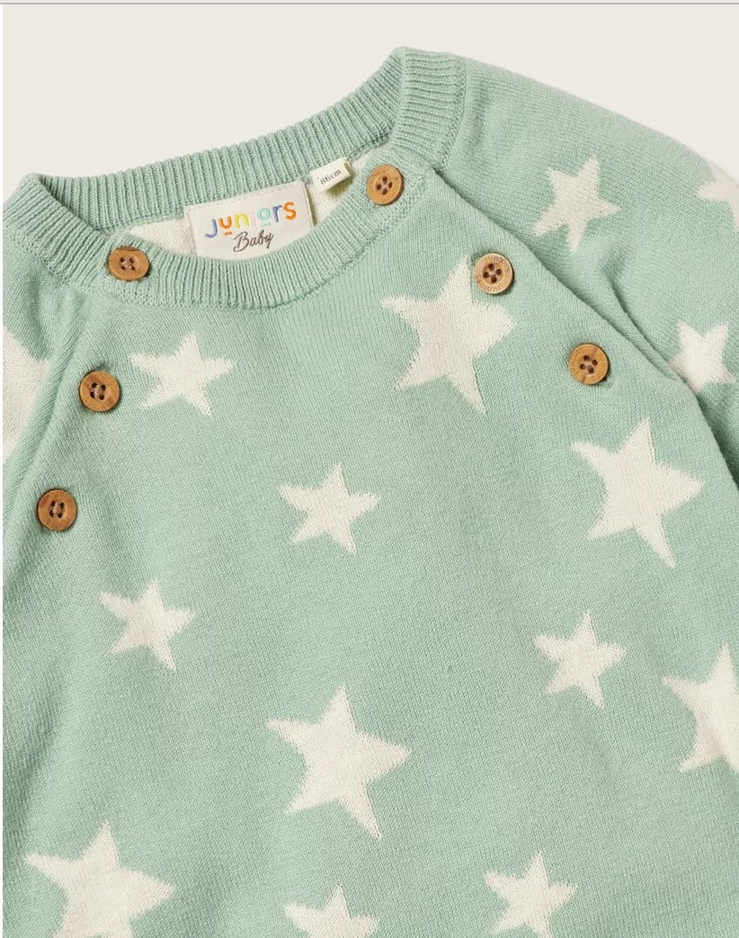 Juniors Knitted Sleepsuit