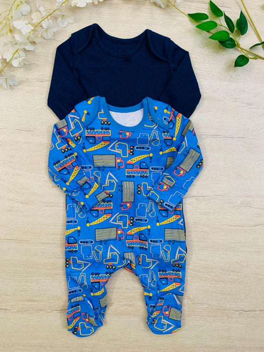 George Pack of 2 Sleepsuits