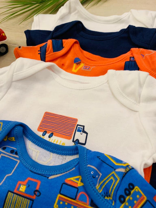 George Pack of 5 Halfsleeves Bodysuits