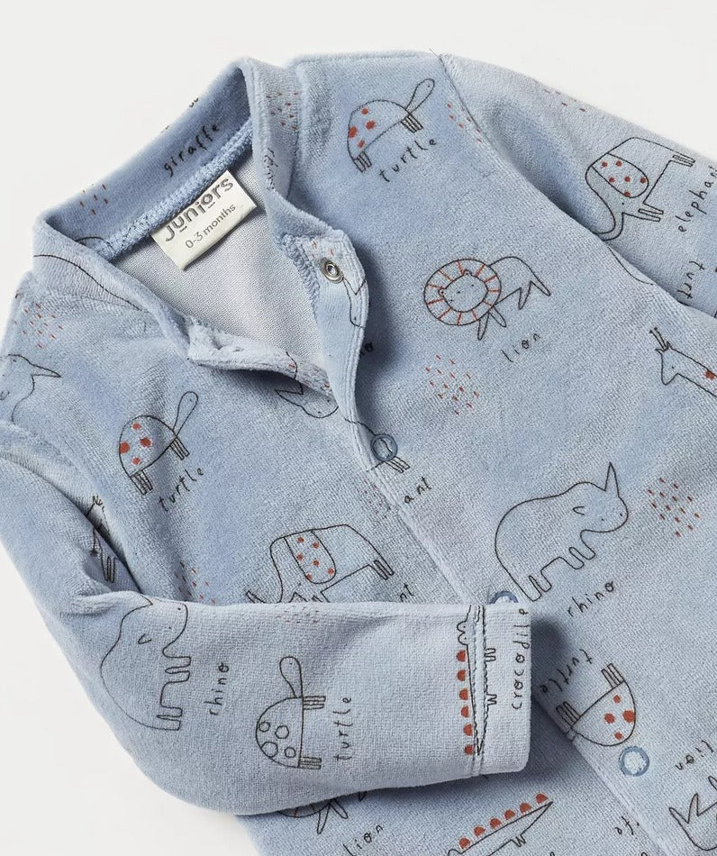 Juniors Safari Sleepsuit