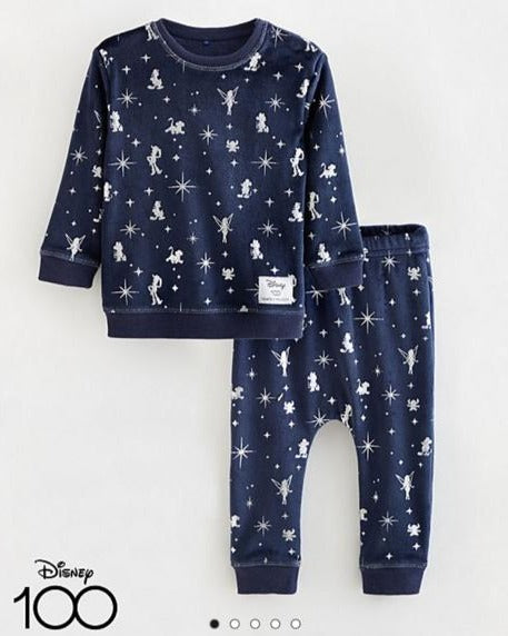 George Velour Star Print Shirt & Trouser Set