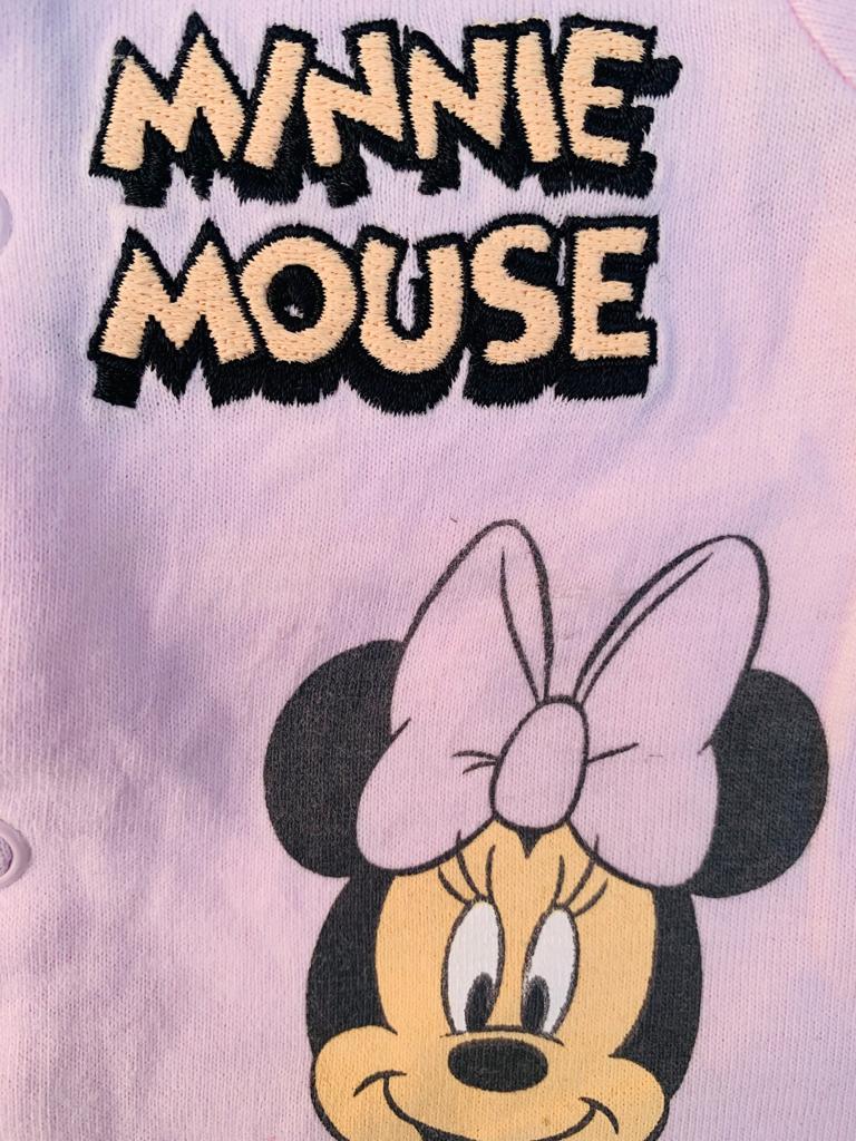 Tu Clothing Embroidered " Minnie Mouse " Sleepsuit
