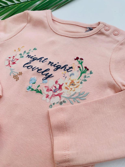 Tu Clothing Embroided Floral Shirt & Trouser Set