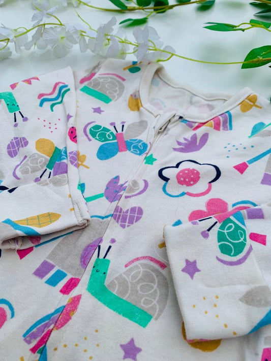 George Zipped Sleepsuit