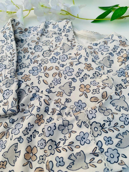 George Floral Sleepsuit