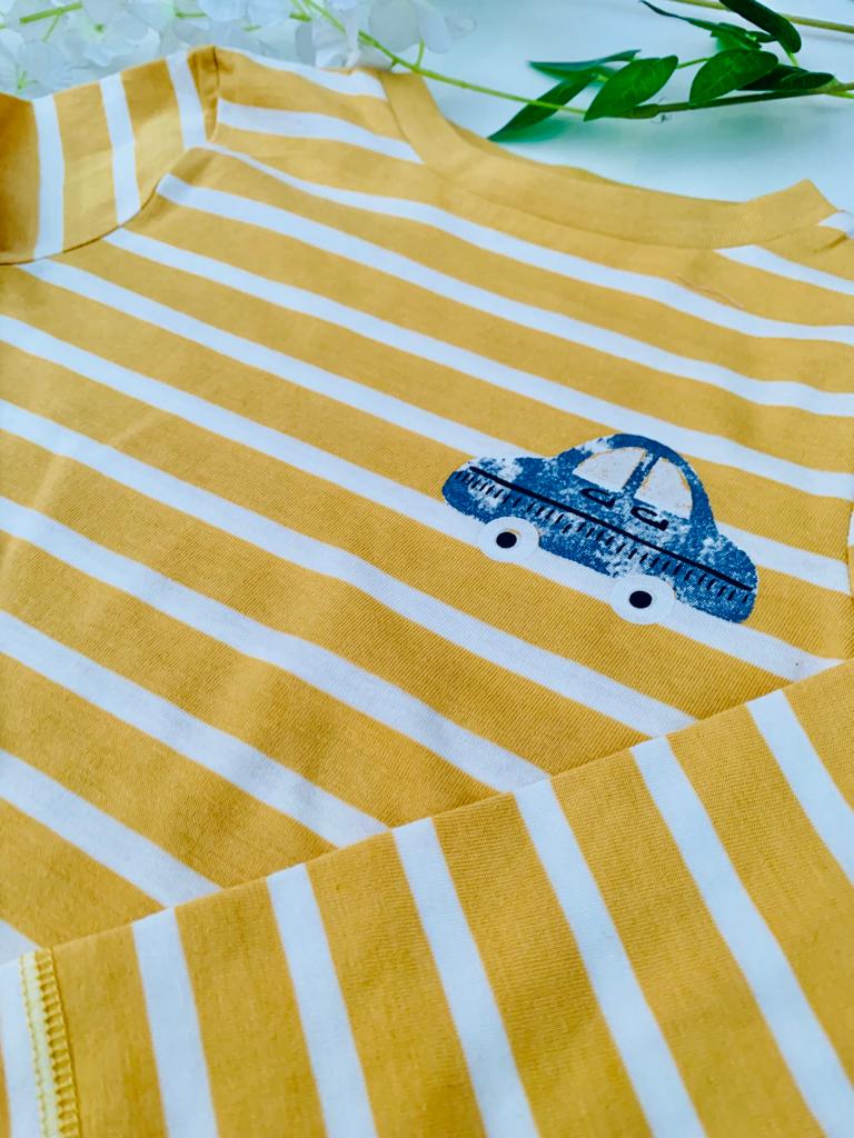 George Printed Car Shirt & Trouser Set