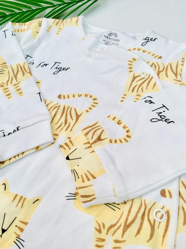 Next " T is for Tiger " Sleepsuit
