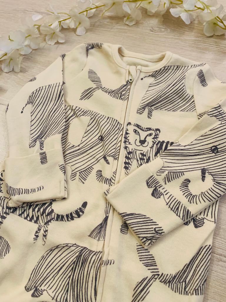 George Zipped Sleepsuit