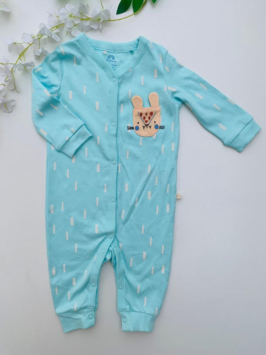 Next Printed Safari animals Sleepsuit