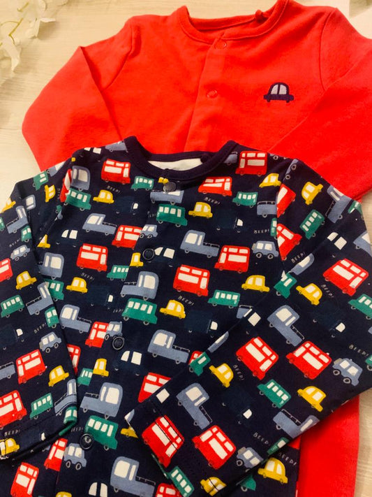 Tu Clothing Pack of 2 Sleepsuits