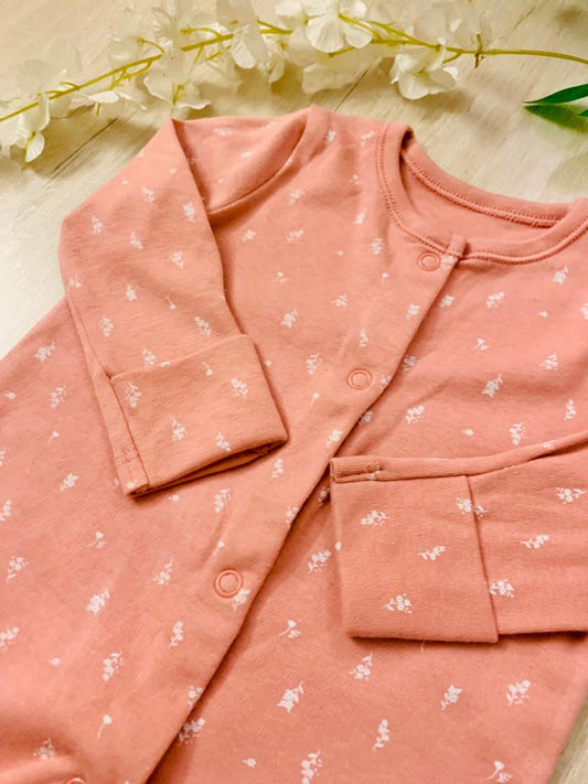 George Floral Sleepsuit