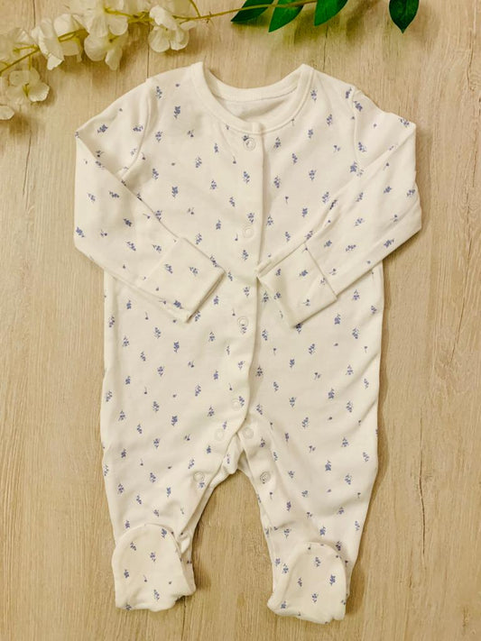 George Floral Sleepsuit