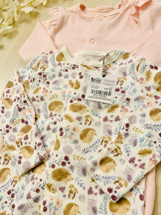 Tu Clothing Pack of 2 Sleepsuits