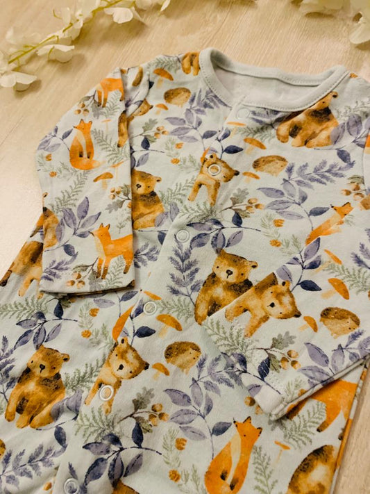 Tu Clothing safari animals Sleepsuit