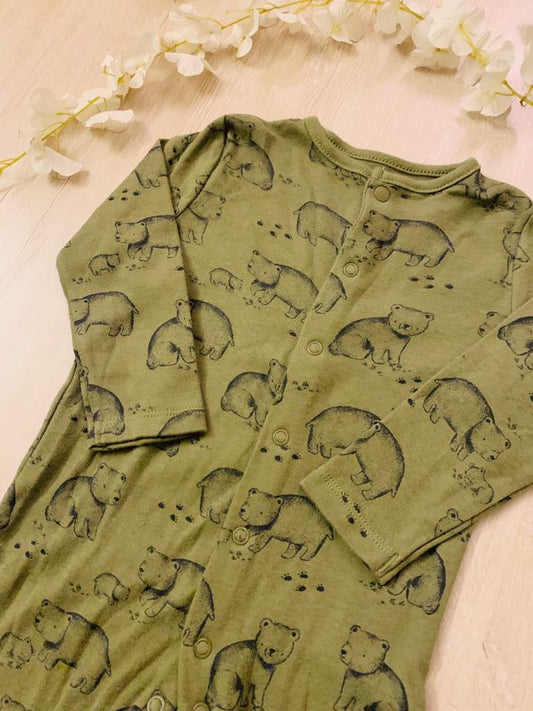 Tu Clothing little Bears Sleepsuit