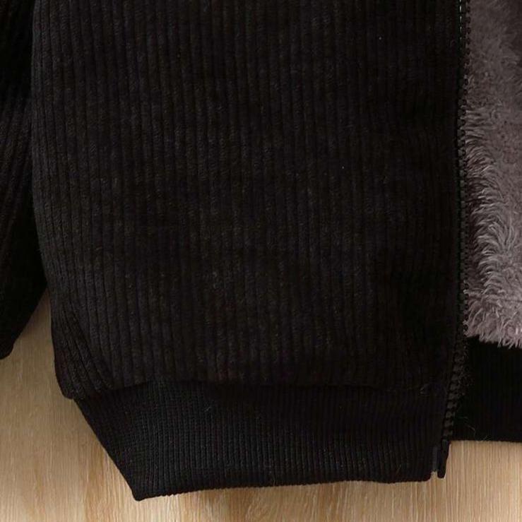 SHEIN Hooded Zipped Jacket