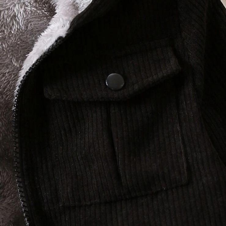 SHEIN Hooded Zipped Jacket