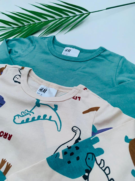 H&M Pack of 2 Shirt & Trouser Set