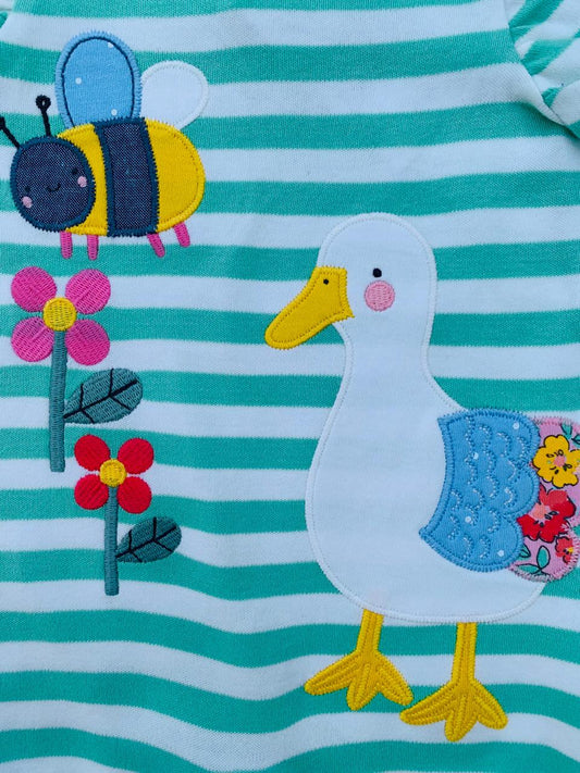 Next Appliquéd Romper