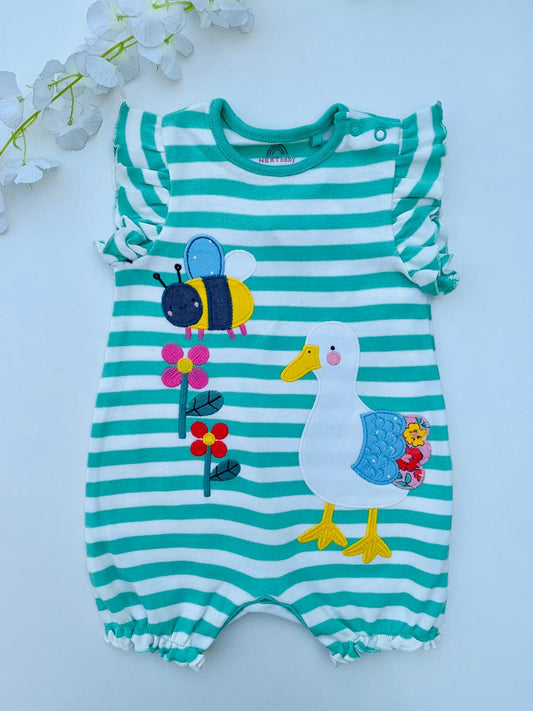 Next Appliquéd Romper