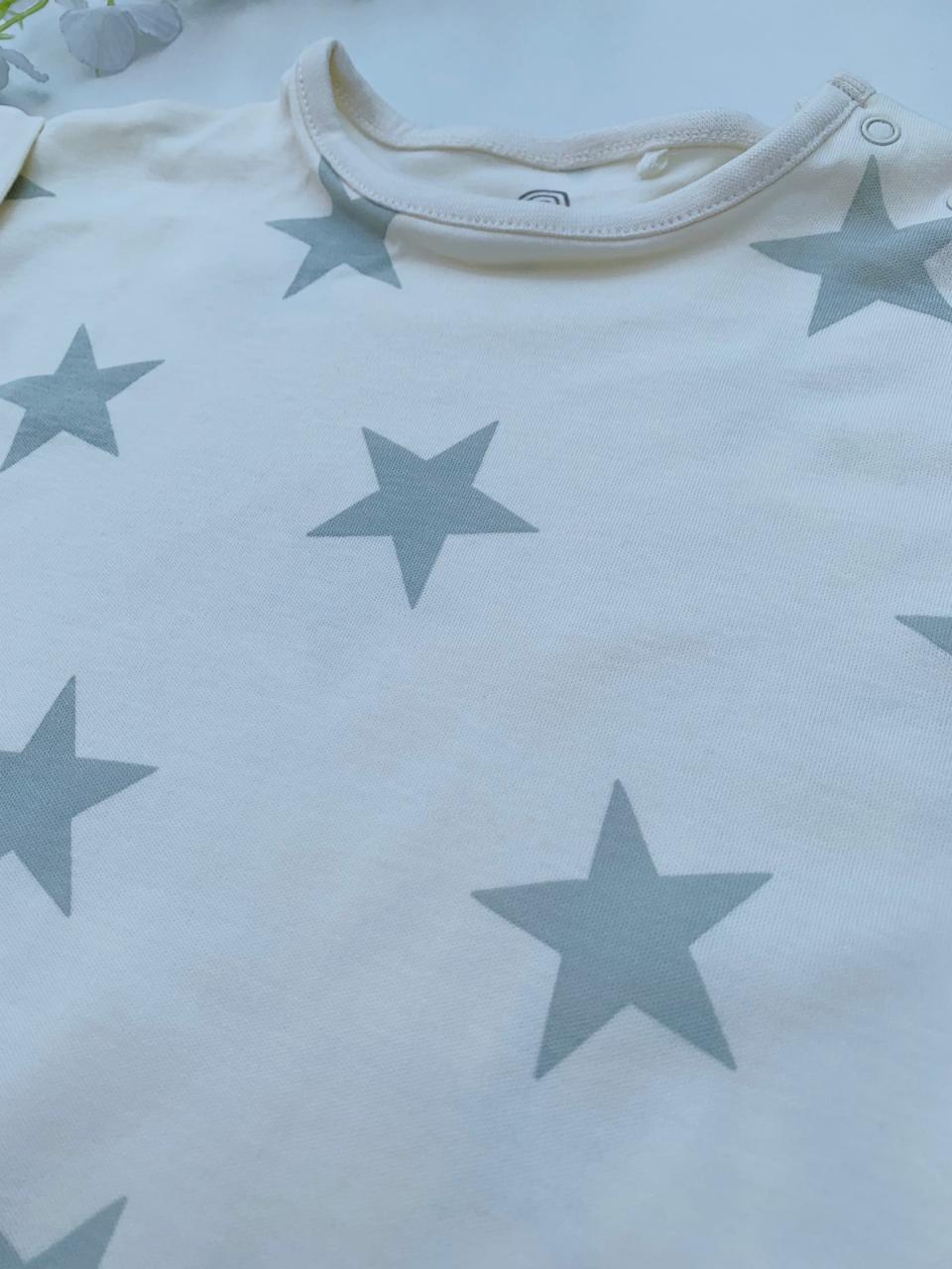 Next Grey Stars Romper