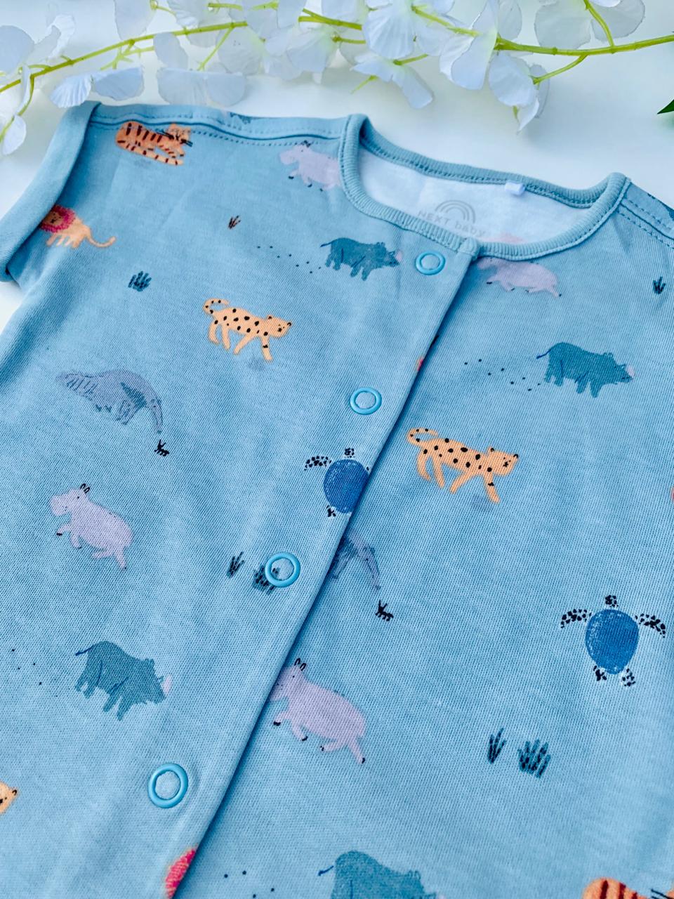 Next Printed Animals Romper