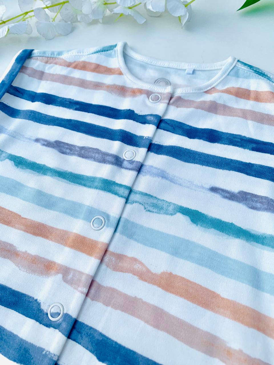 Next Printed colourfull Lines Romper