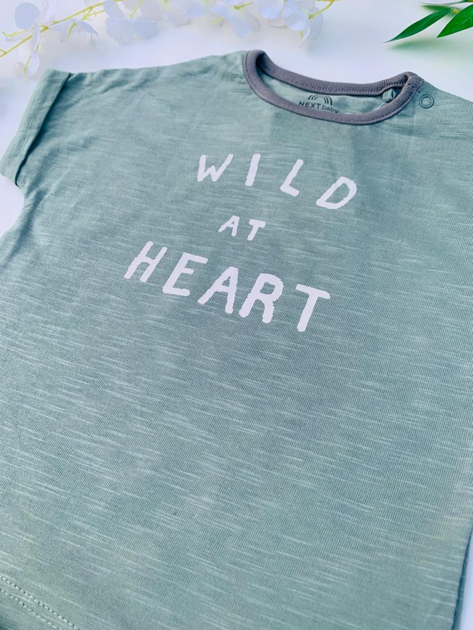 Next "Wild At Heart" Shirt & Shorts Set