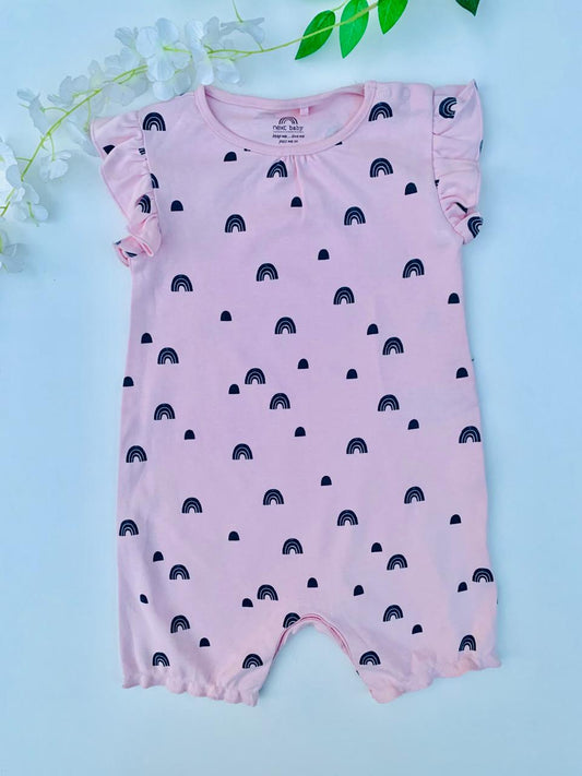 Next Printed Rainbows Romper