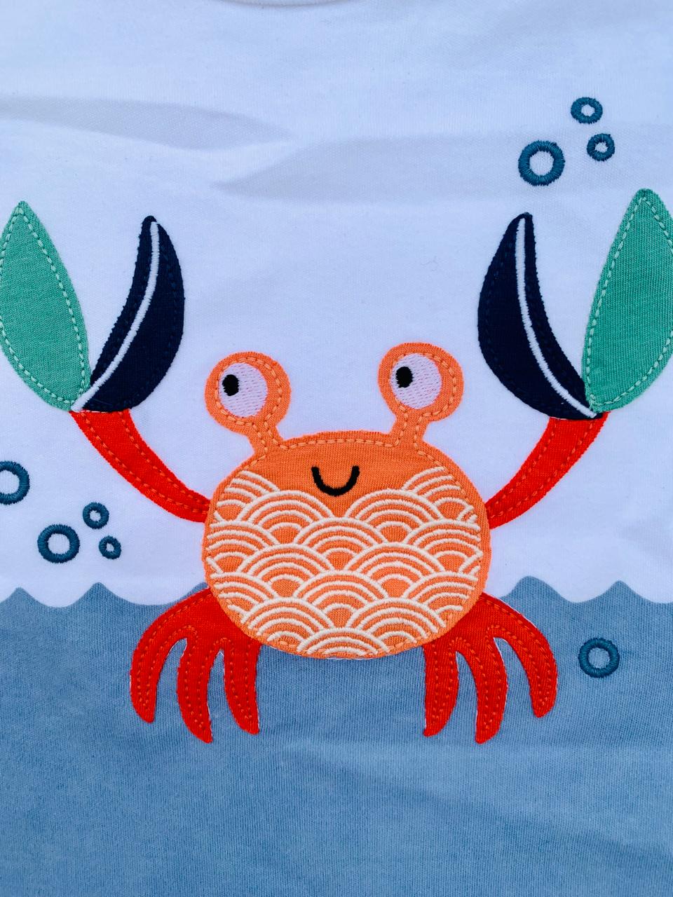 Next Printed Whale Romper