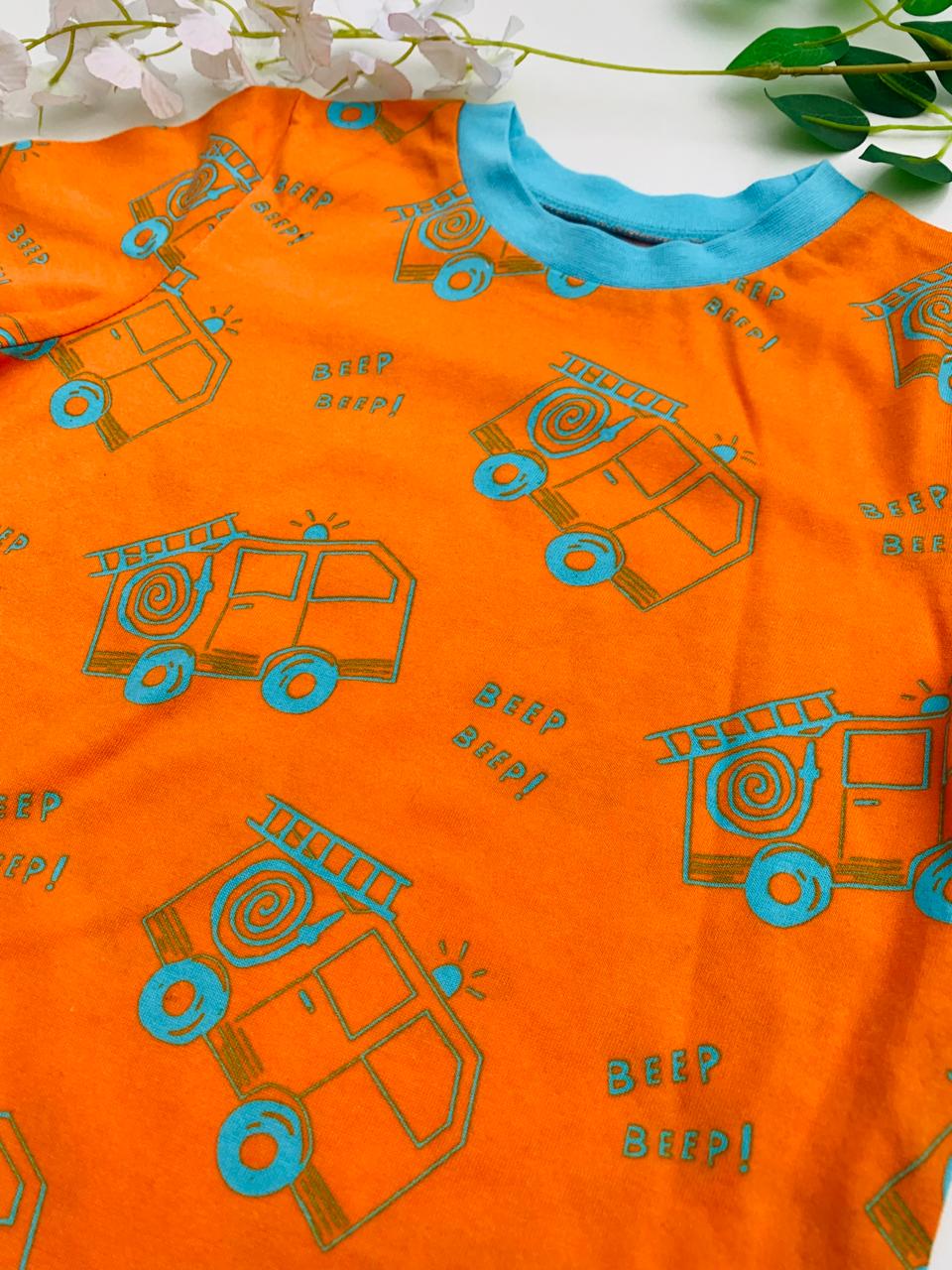 George "Beep Beep" Shirt & Shorts Set