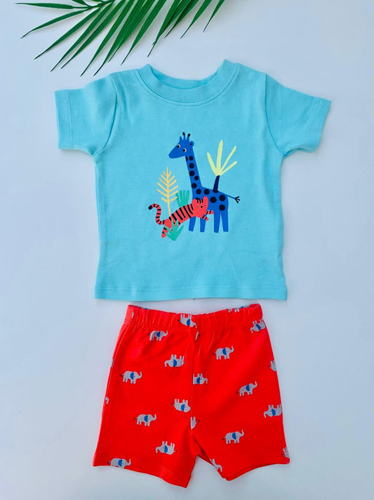 George "Safari" Shirt & Shorts Set