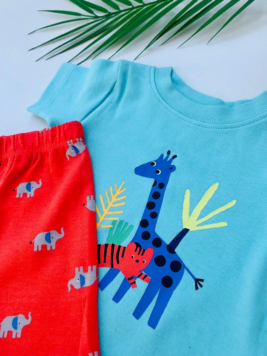 George "Safari" Shirt & Shorts Set