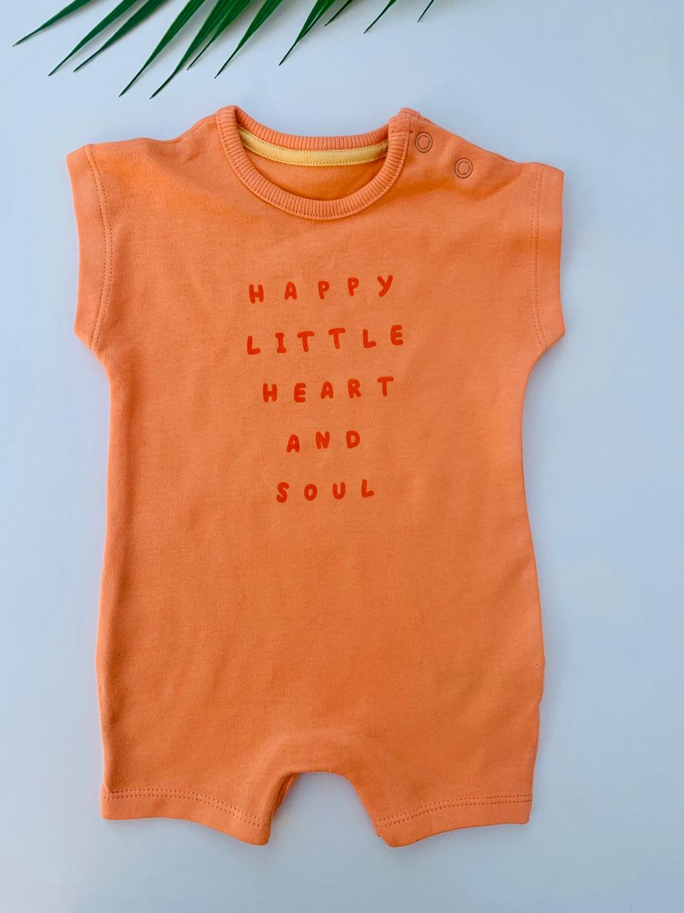 George " Happy Little Heart " Romper