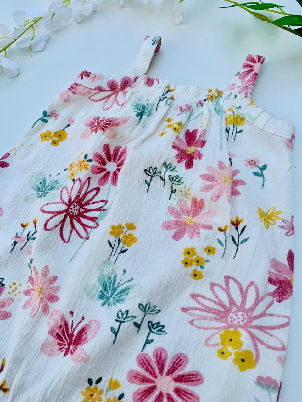 George Printed Floral Romper