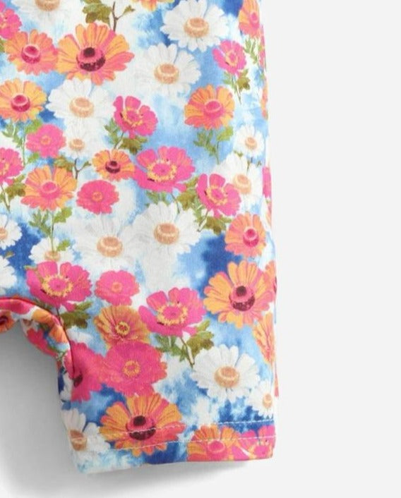 SHEIN allover Floral Print Romper
