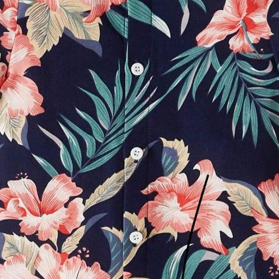 SHEIN Tropical Print Romper