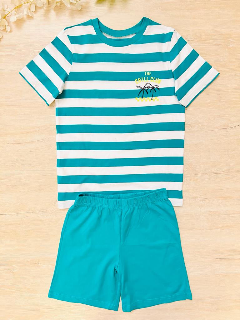 George "Chill Club" Shirt & Shorts Set