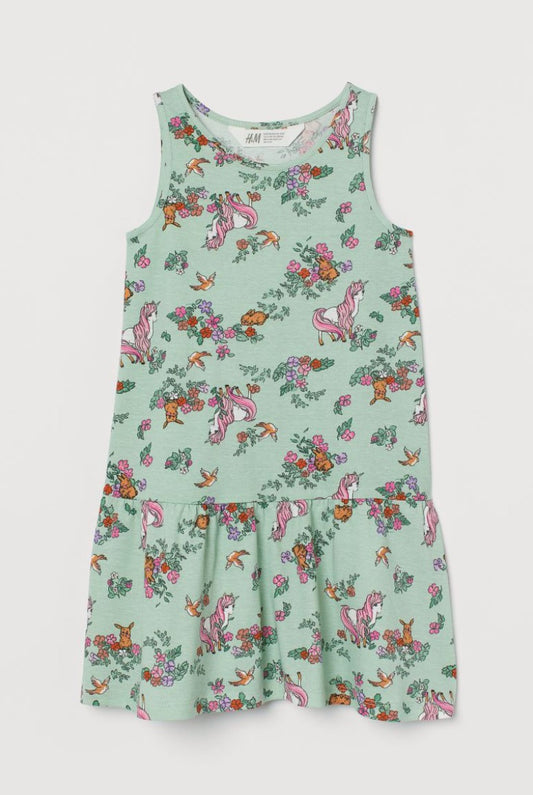 H&M Printed Flowers Frock