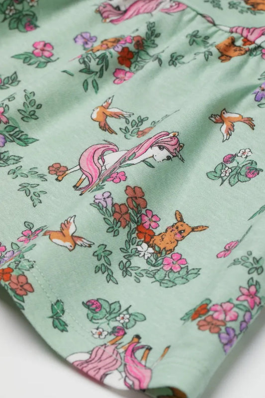 H&M Printed Flowers Frock