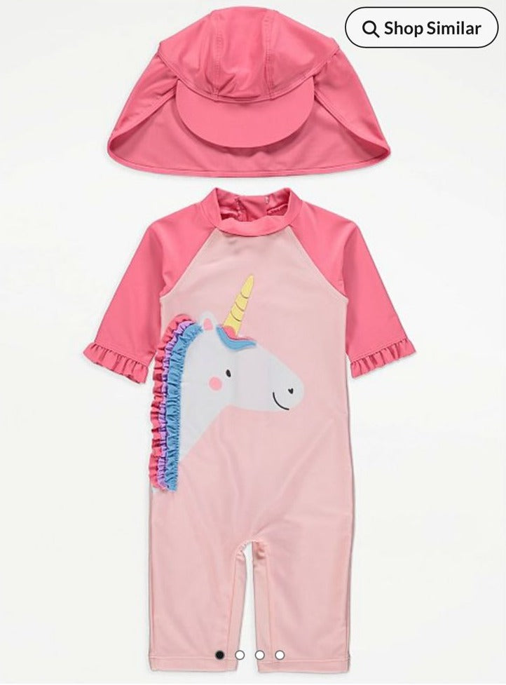 George Swimsuit With Hat