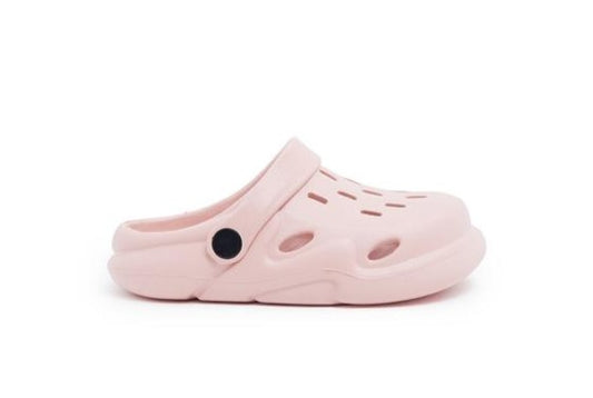 R&B Plain Light Pink Crocs