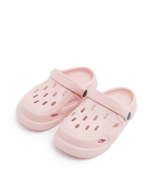 R&B Plain Light Pink Crocs
