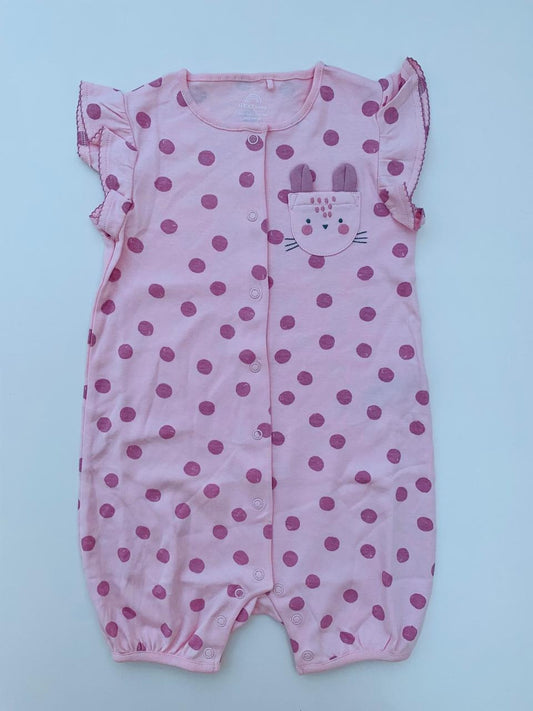 Next Printed Small Dots Romper
